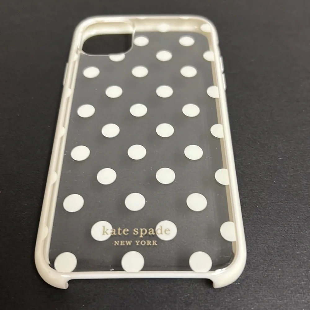 Kate Spade | iPhone 11 Pro Max Protective Case Clear/White Polka‎ Dot